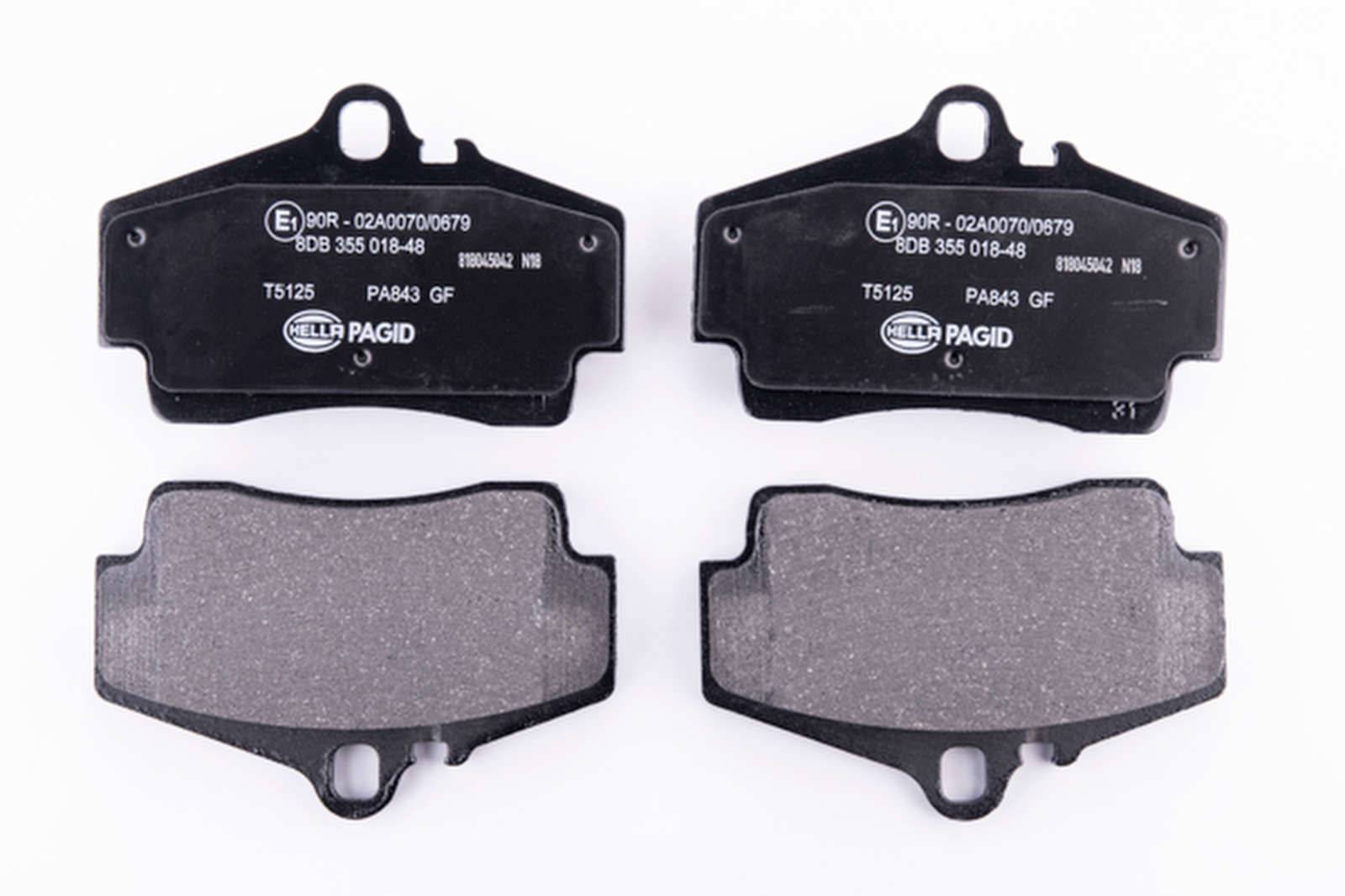 HELLA 8DB 355 018-481 Bremsbelagsatz, SBB