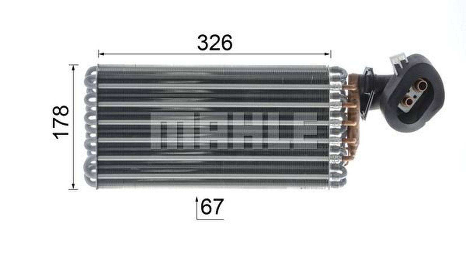 Mahle AE32000P Verdampfer, Klimaanlage