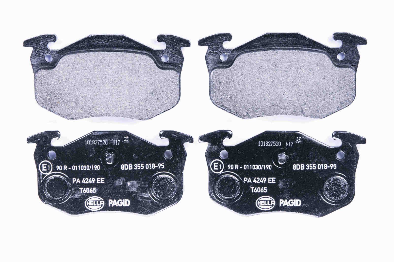 HELLA 8DB 355 018-951 Bremsbelagsatz, SBB