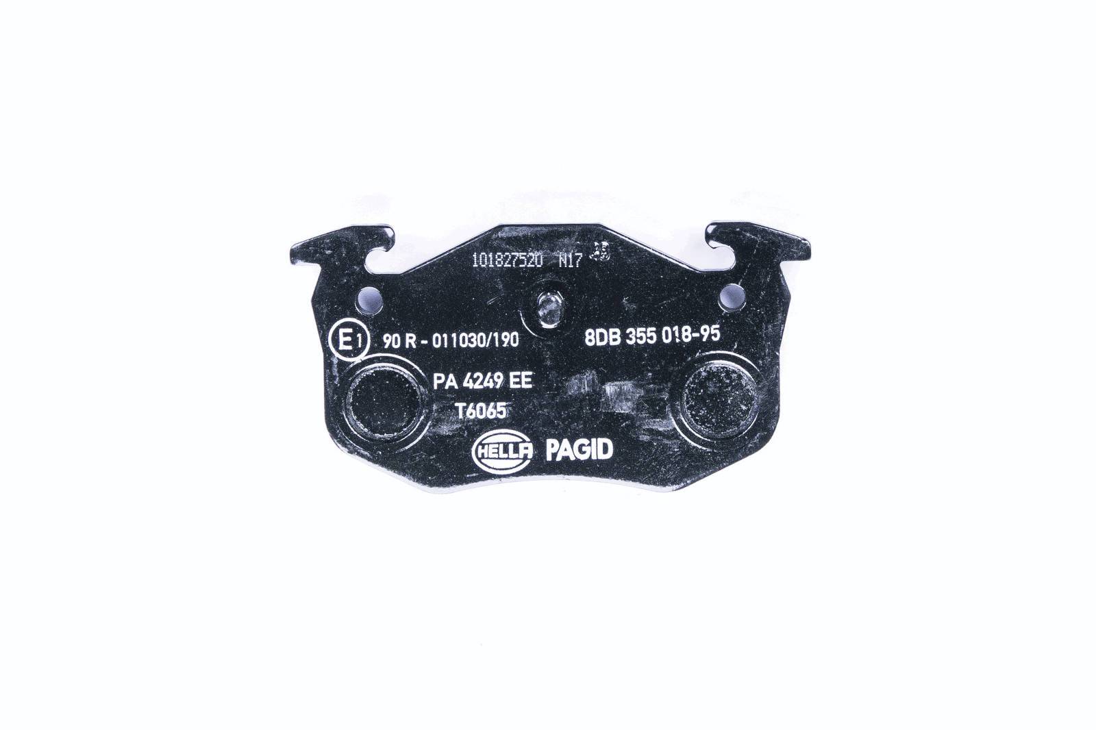 HELLA 8DB 355 018-951 Bremsbelagsatz, SBB