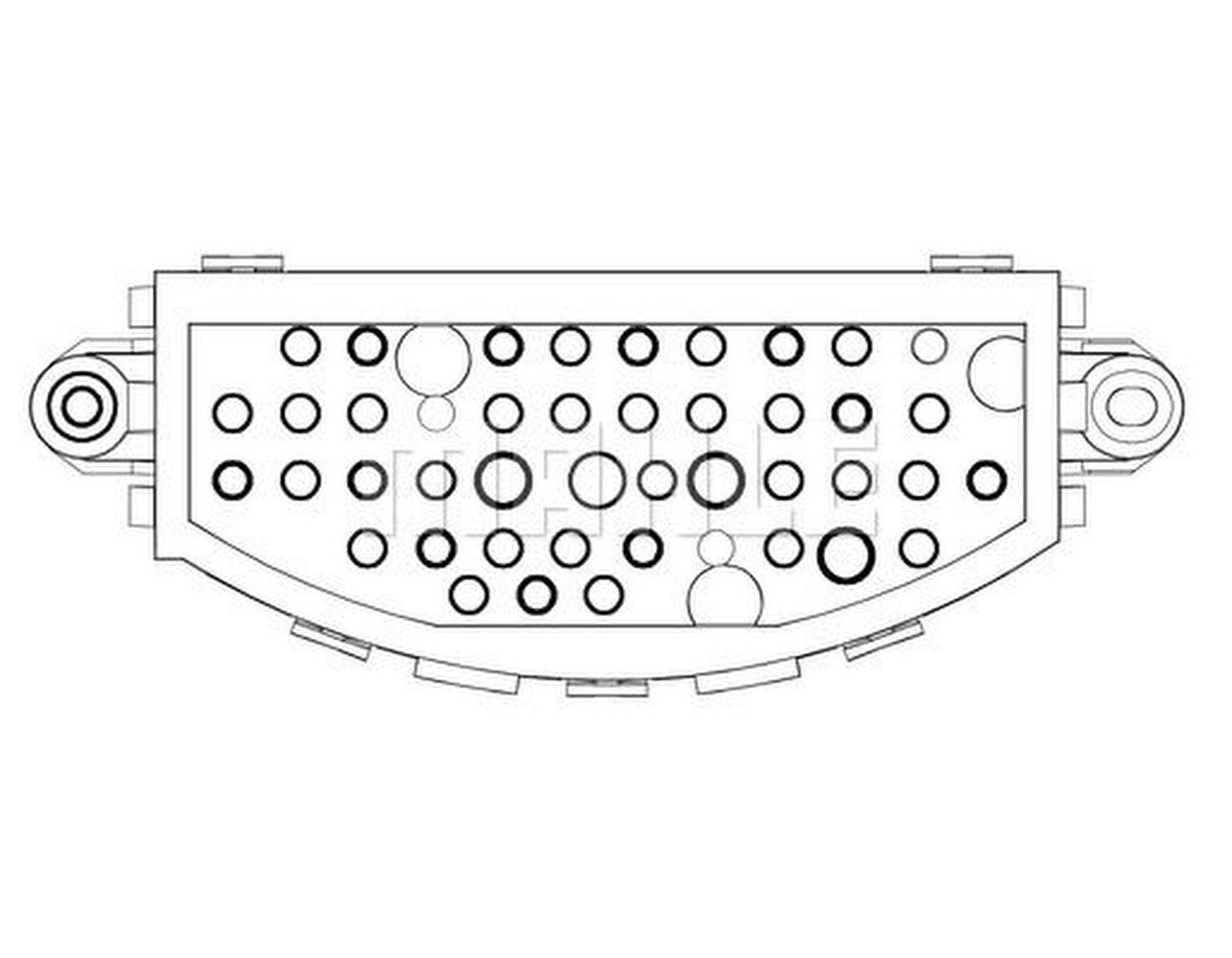 Mahle ABR22000S Regler, Innenraumgebläse