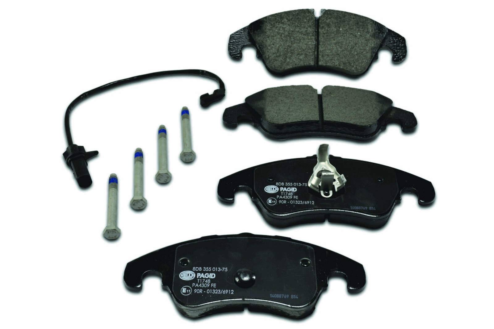 HELLA 8DB 355 013-751 Bremsbelagsatz, SBB