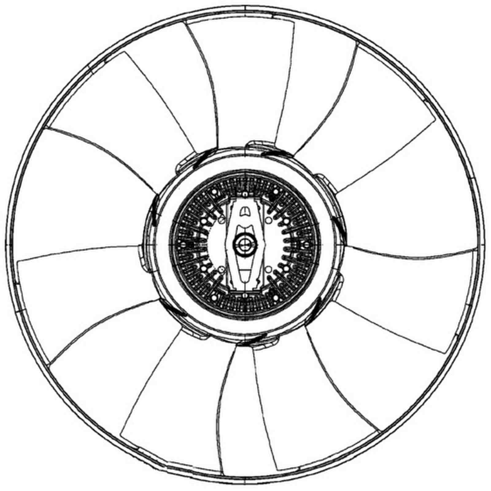 Mahle CFF492000P Lüfter, Motorkühlung