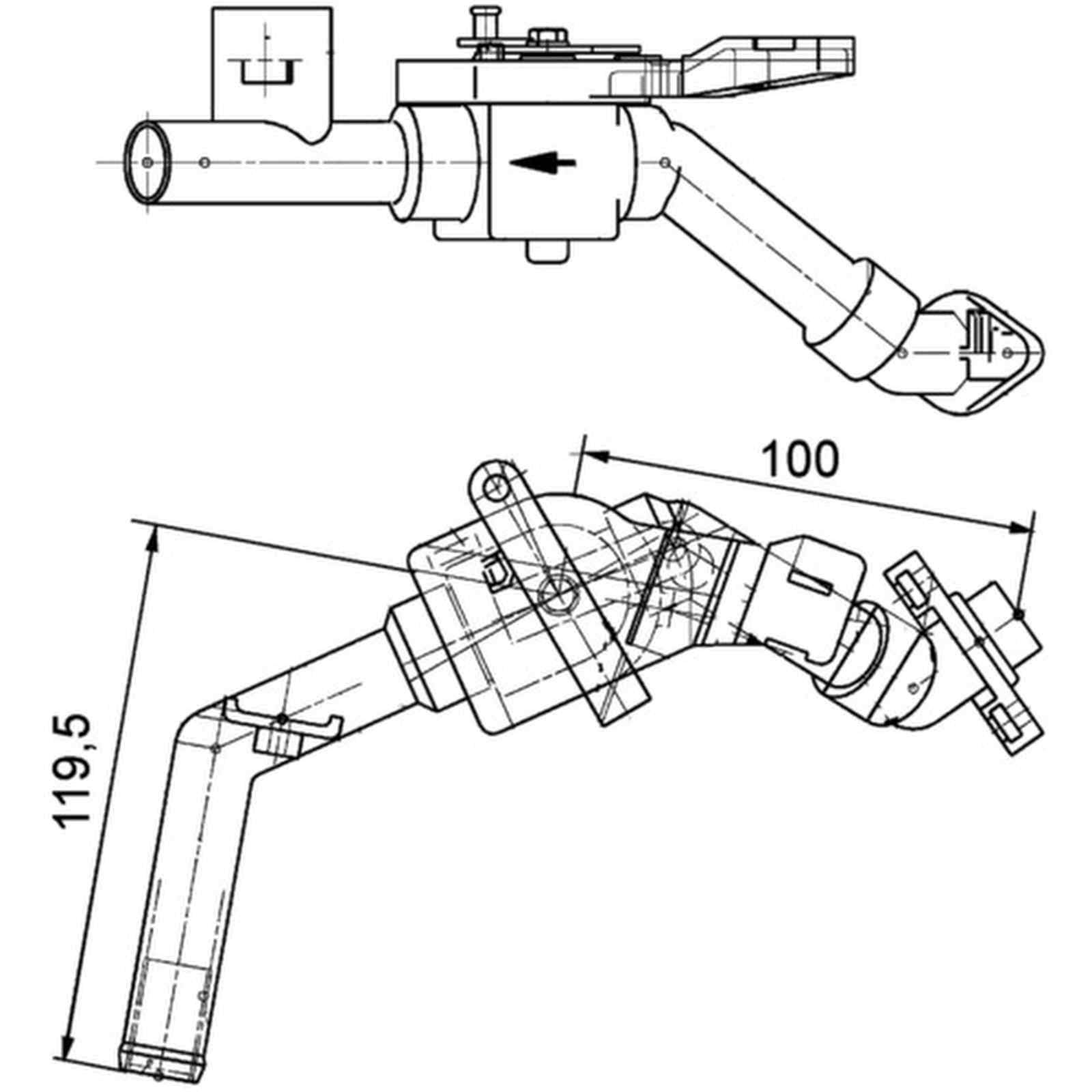 Mahle CV8000P Kühlmittelregelventil