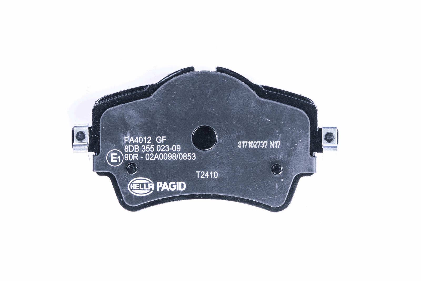 HELLA 8DB 355 023-091 Bremsbelagsatz, SBB