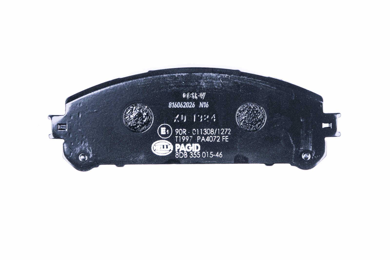 HELLA 8DB 355 015-461 Bremsbelagsatz, SBB