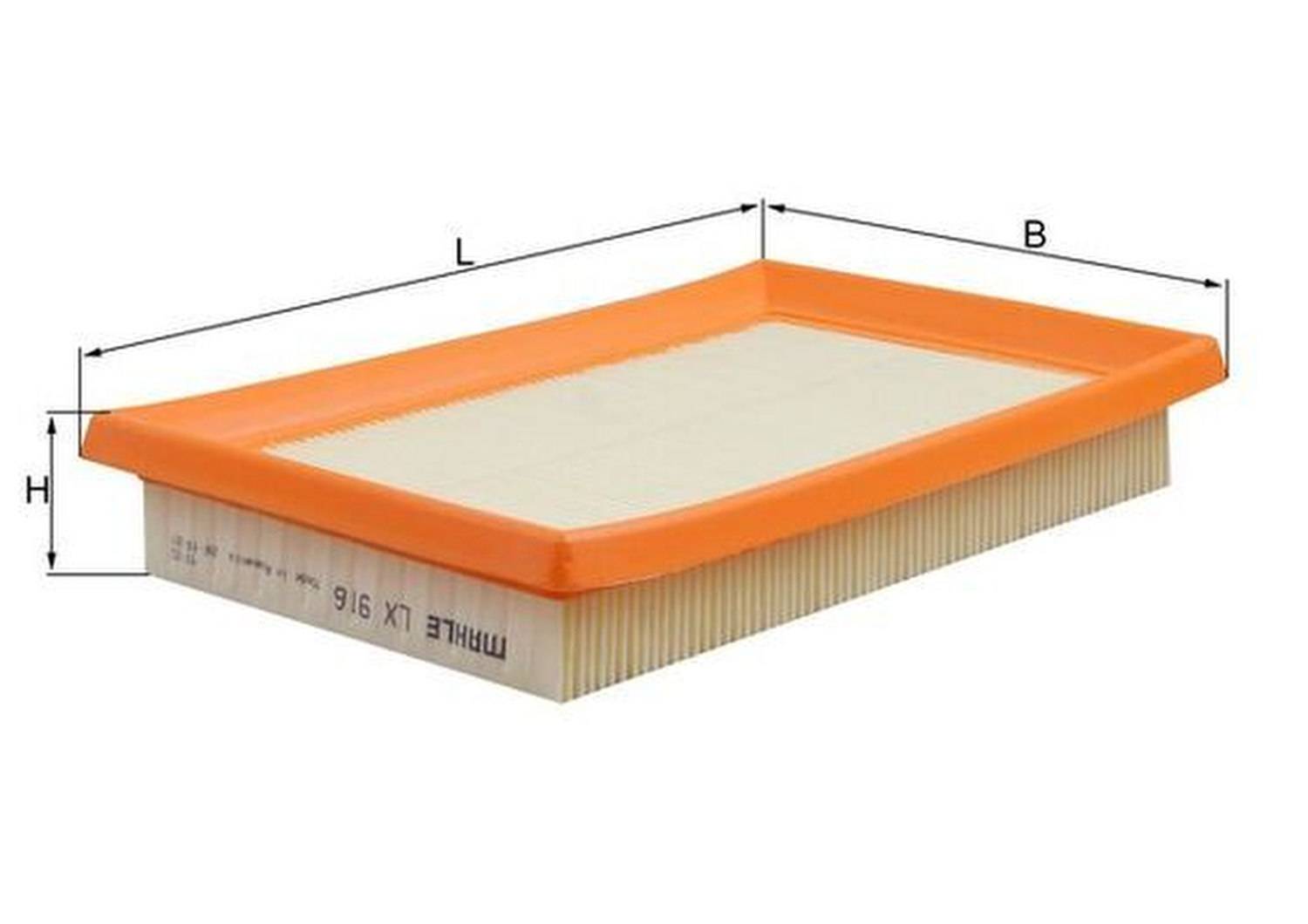 Mahle LX916 Luftfilter