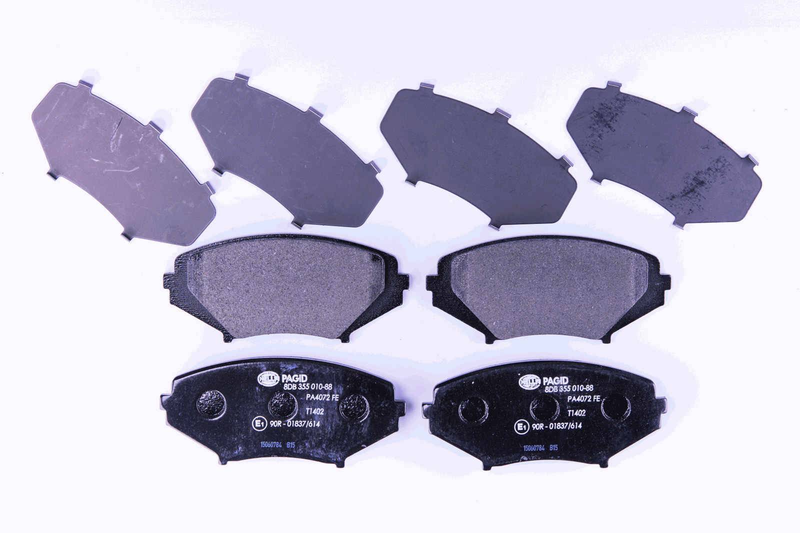 HELLA 8DB 355 010-881 Bremsbelagsatz, SBB