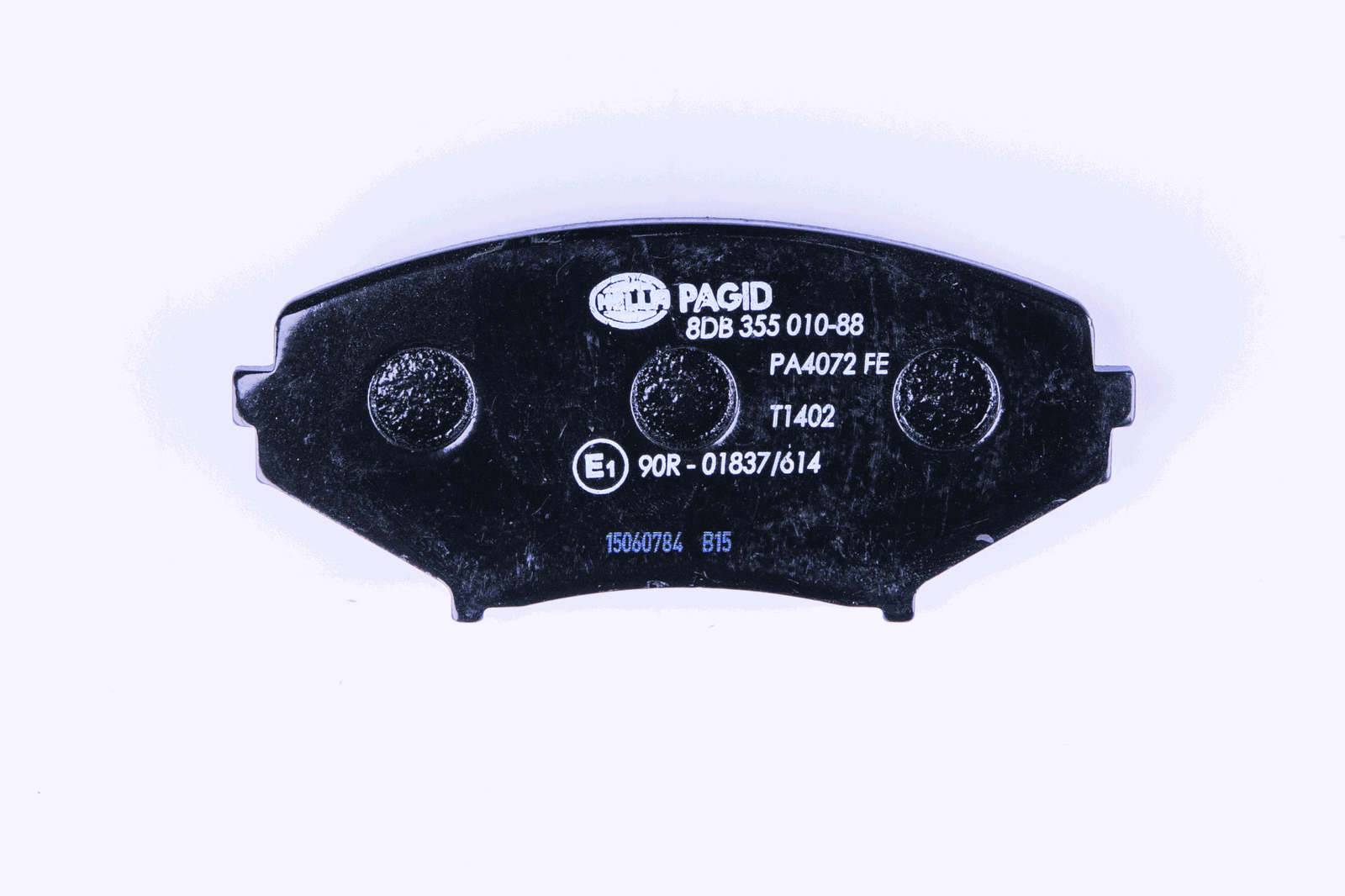 HELLA 8DB 355 010-881 Bremsbelagsatz, SBB