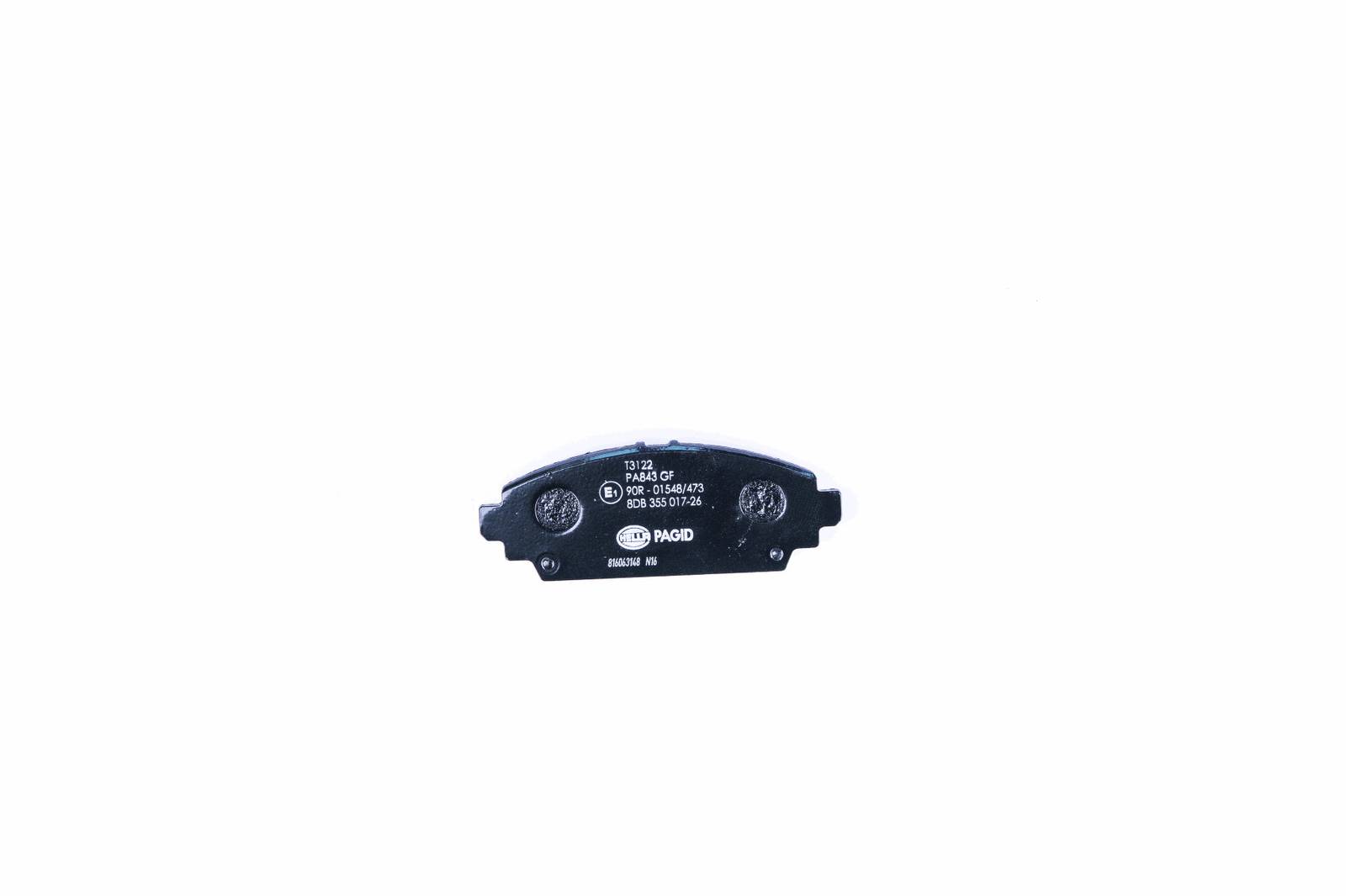 HELLA 8DB 355 017-261 Bremsbelagsatz, SBB
