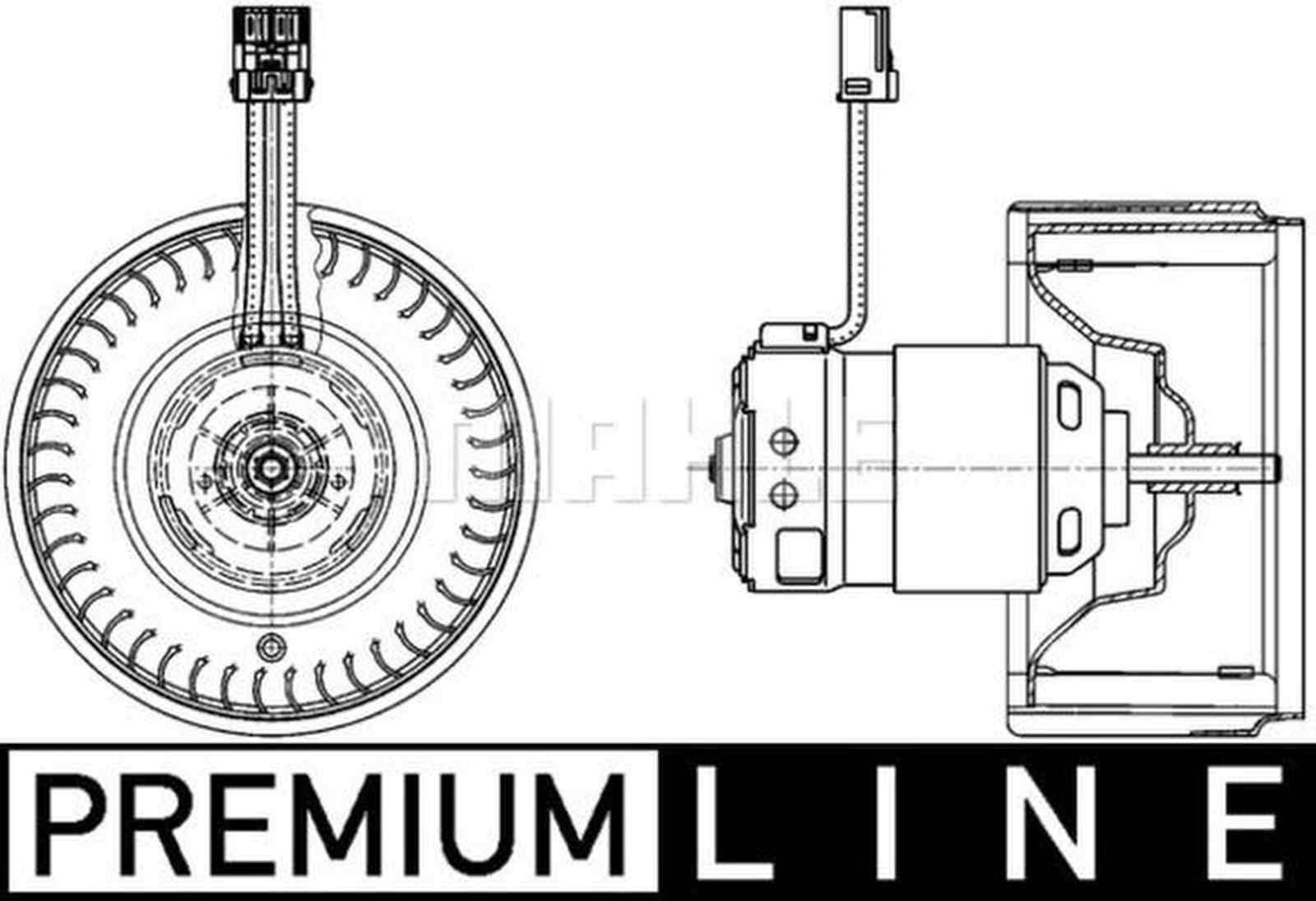 Mahle AB71000P Innenraumgebläse