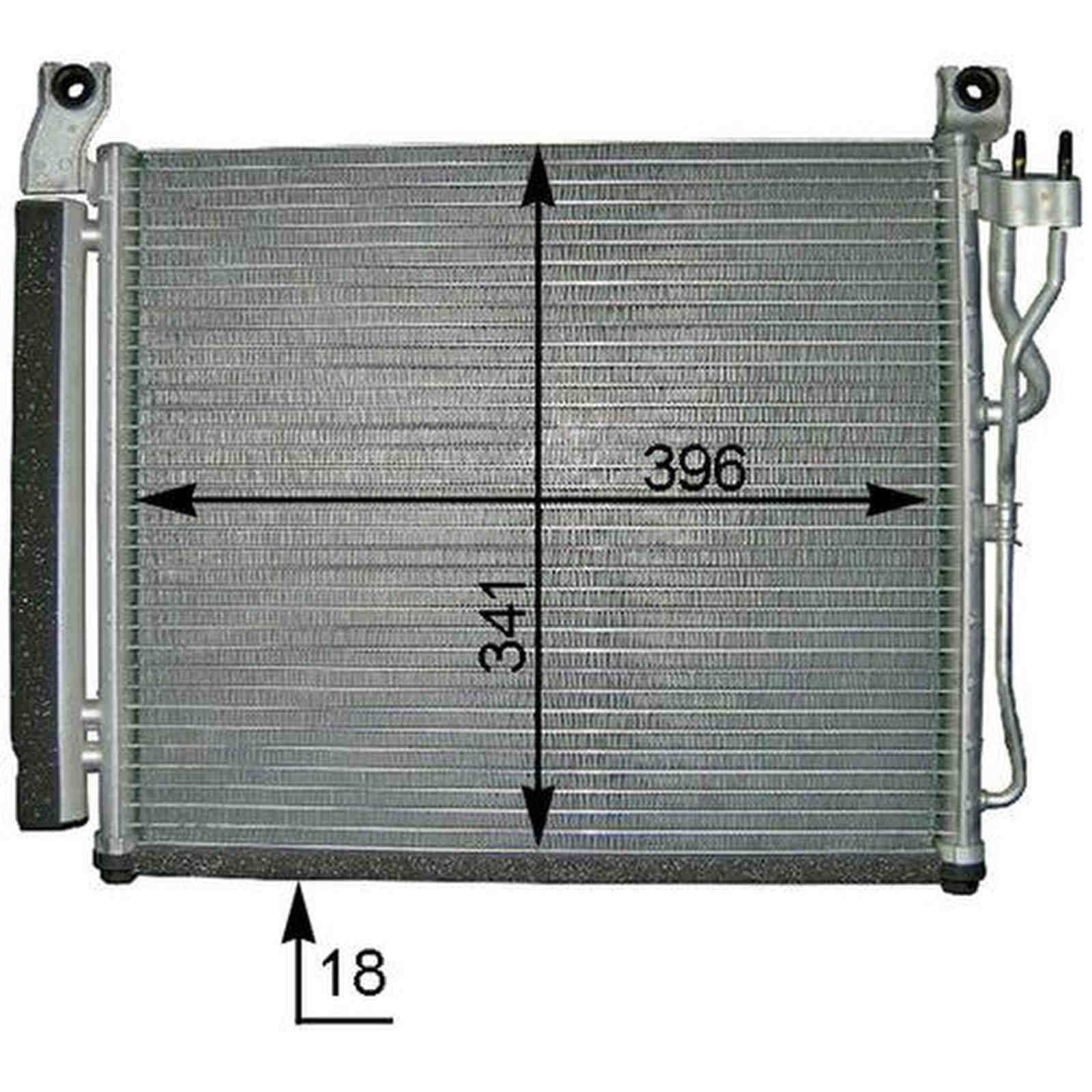 Mahle AC591000P Kondensator, Klimaanlage