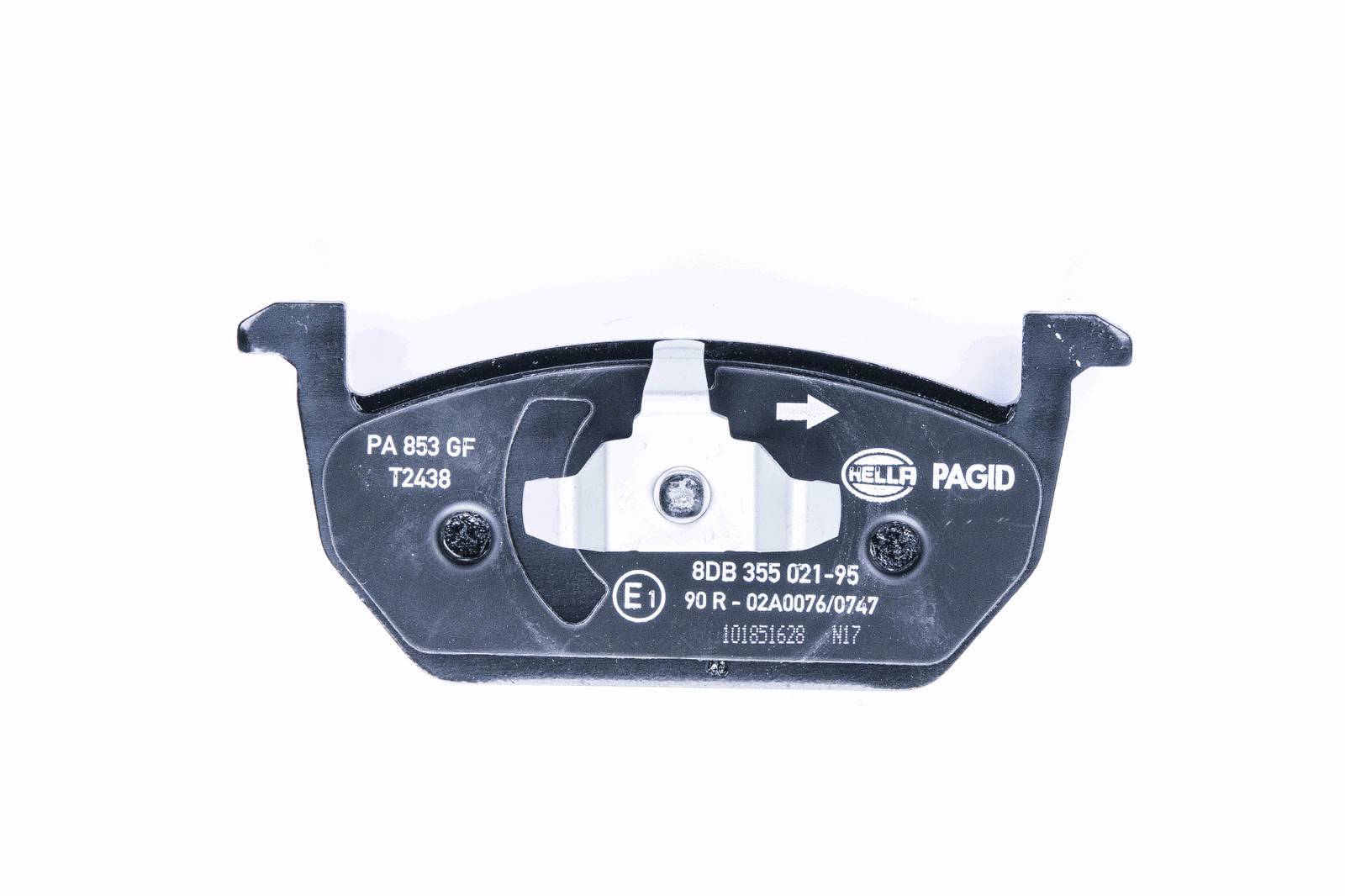 HELLA 8DB 355 021-951 Bremsbelagsatz, SBB