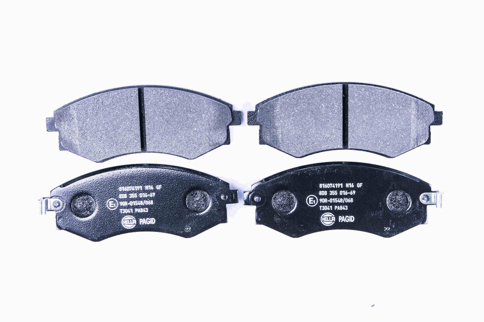 HELLA 8DB 355 016-691 Bremsbelagsatz, SBB