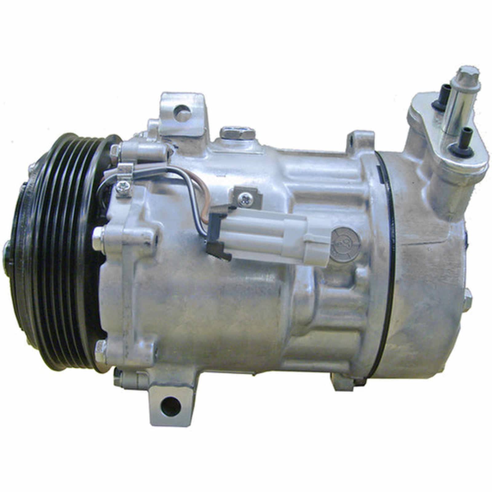Klimakompressor 12 V Ø 120 mm MAHLE passend für u.a. OPEL VECTRA