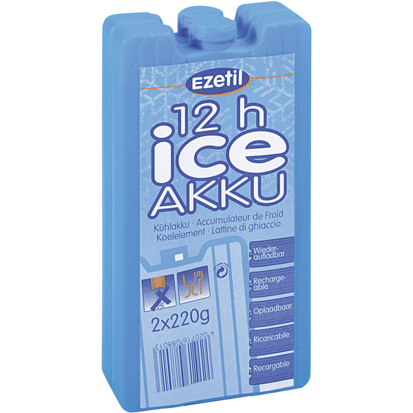 Ezetil 880100 IceAkku 2 x 220g Cooling elements 2 pc(s) (L x W x H) 165 x 88 x 20 mm