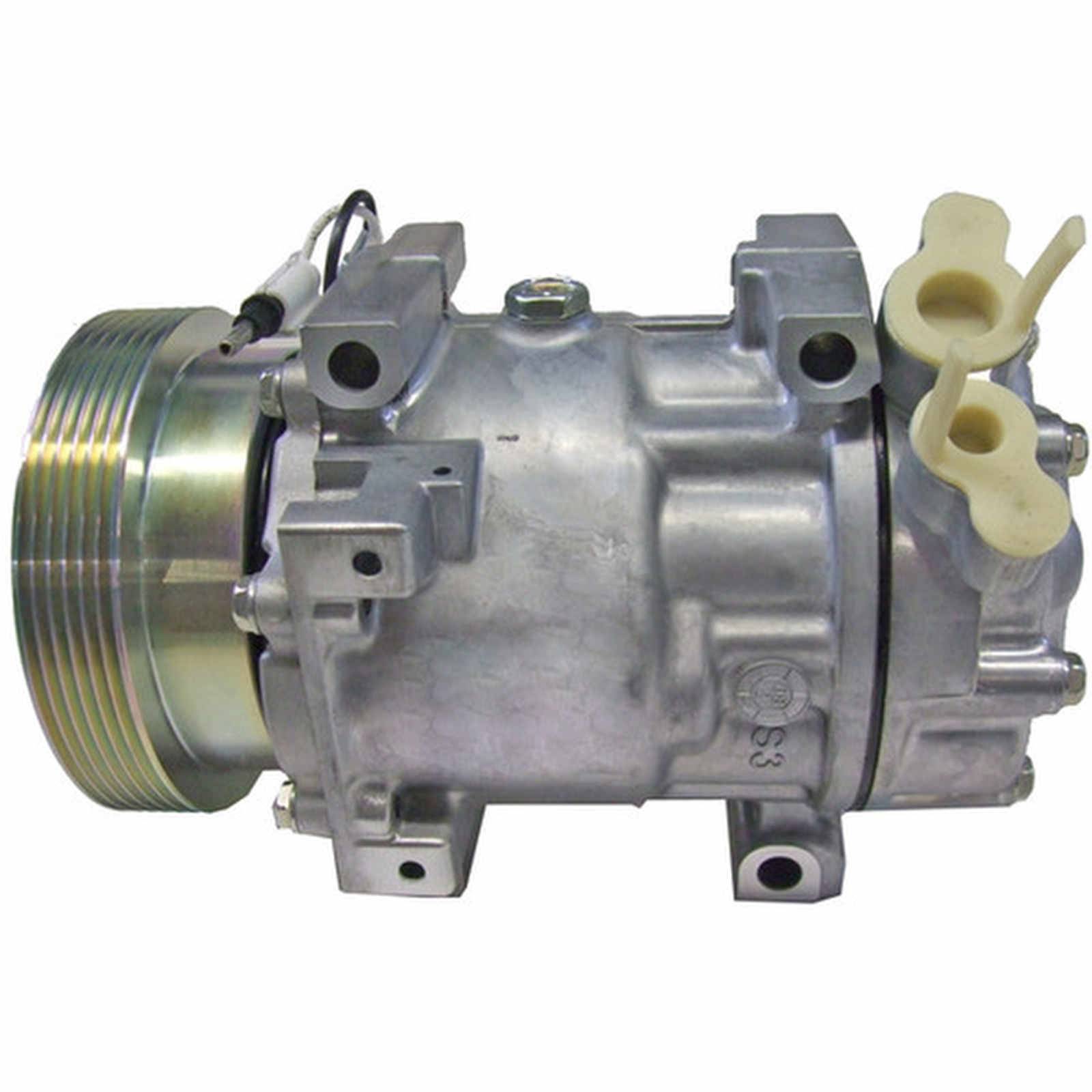 Klimakompressor 12 V Ø 125 mm MAHLE passend für u.a. DACIA SANDERO