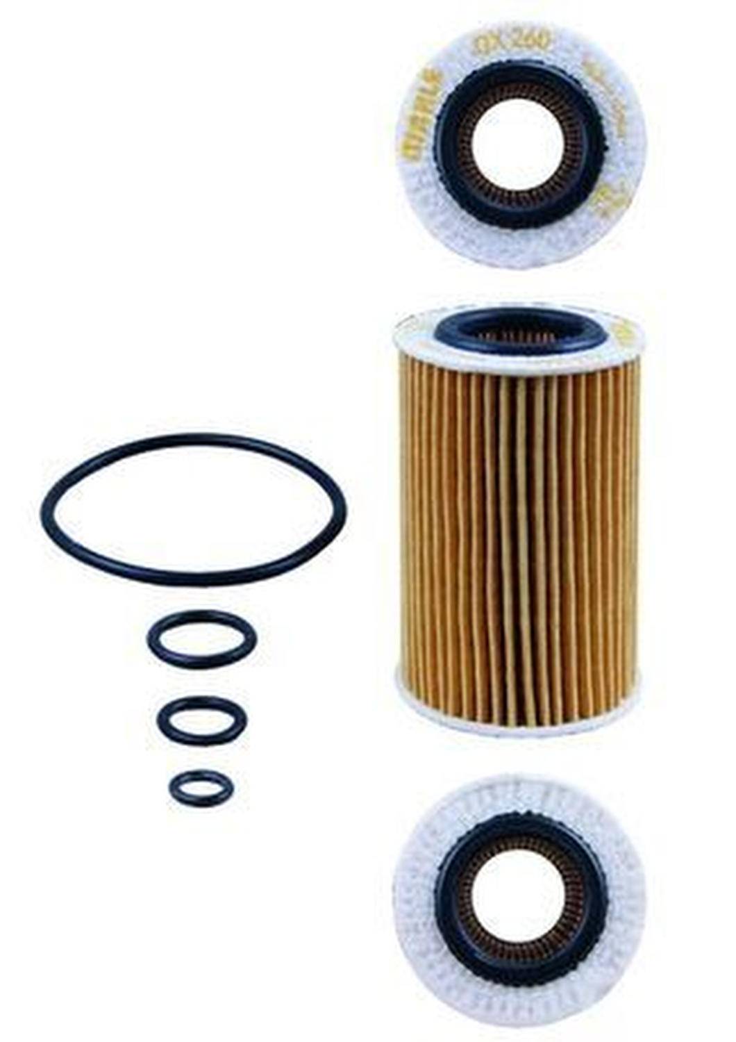Ölfilter Filtereinsatz 63,5mm MAHLE für MERCEDES SLK (R171)