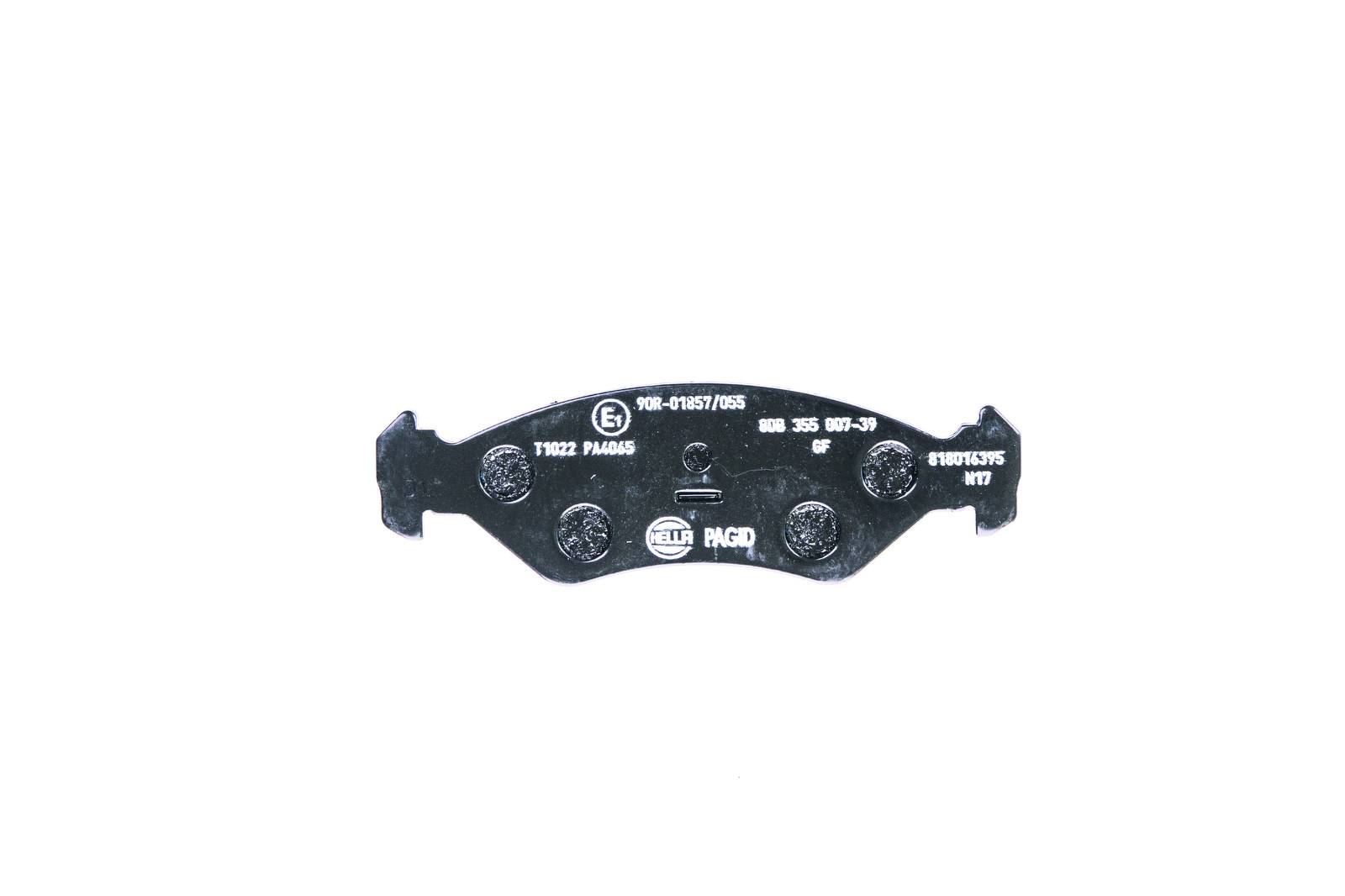 HELLA 8DB 355 007-391 Bremsbelagsatz, SBB