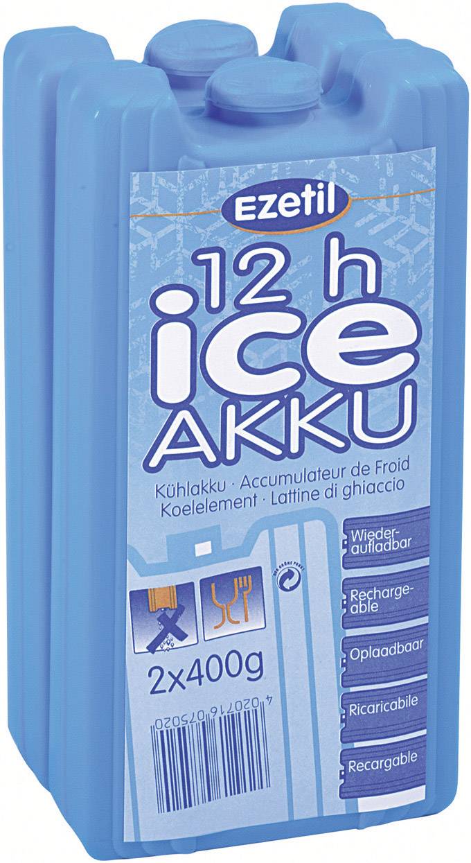 Ezetil 750200 IceAkku 2x400g Kühlakkus  2 St. (L x B x H) 165 x 88 x 35 mm