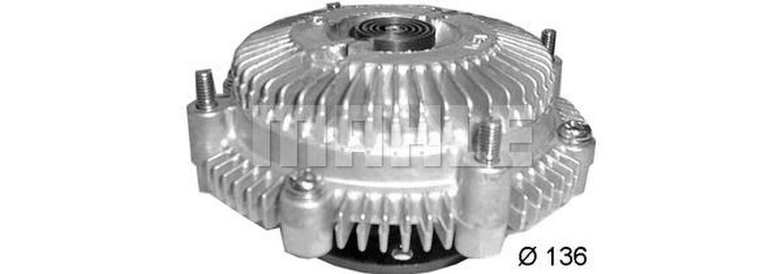 Mahle CFC163000P Kupplung, Kühlerlüfter