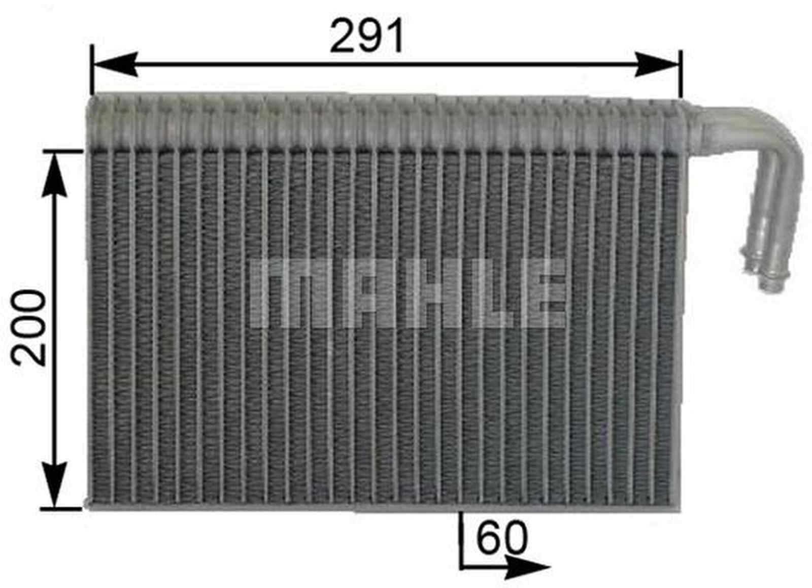 Mahle AE86000S Verdampfer, Klimaanlage