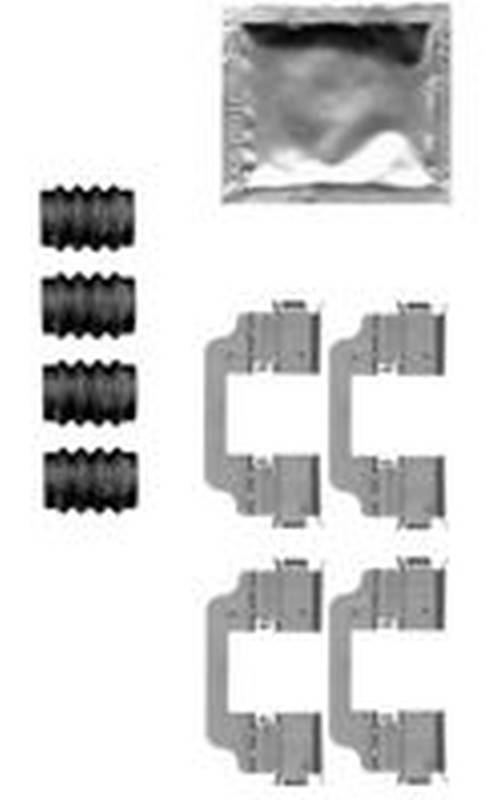 HELLA 8DZ 355 205-321 Zubehoersatz, SBB