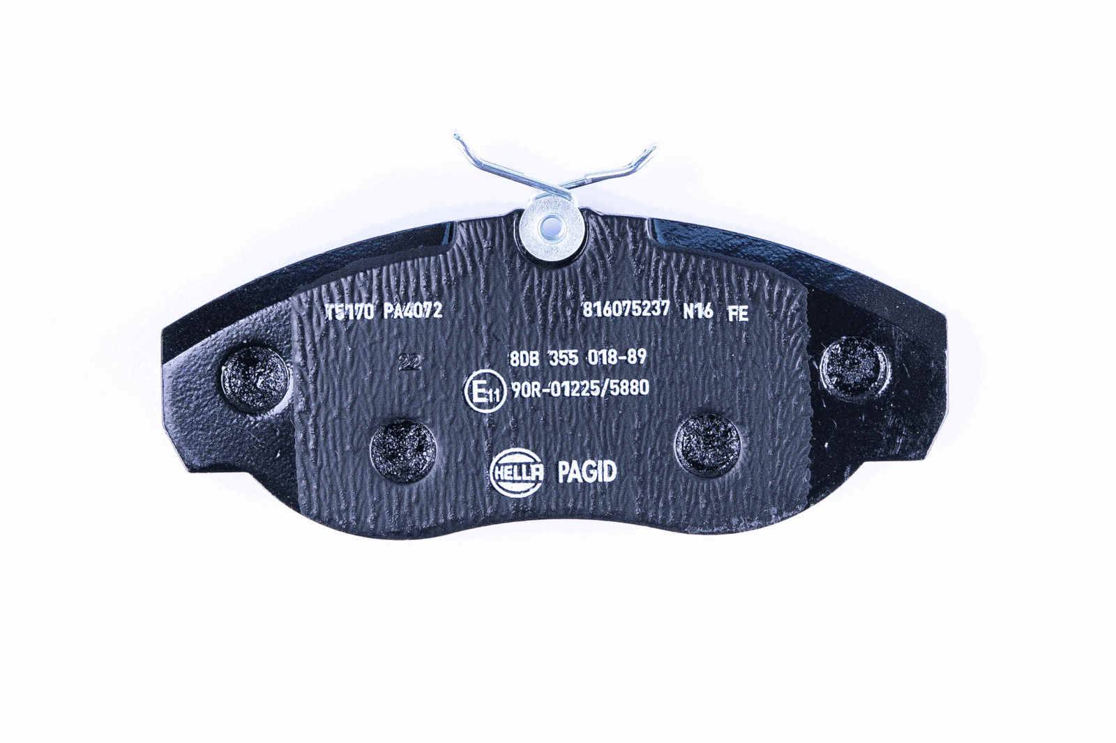 HELLA 8DB 355 018-891 Bremsbelagsatz, SBB