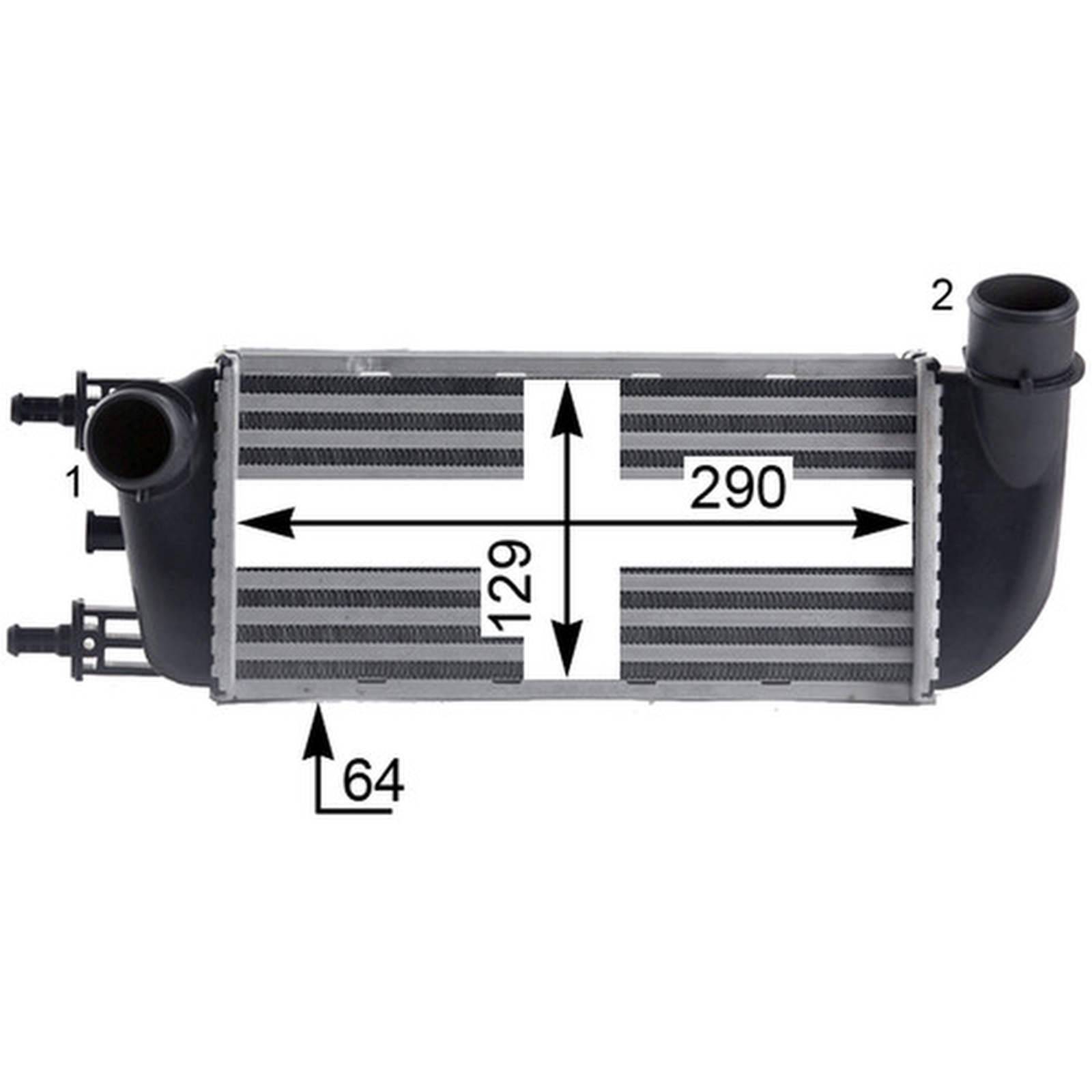 Mahle CI436000P Ladeluftkühler