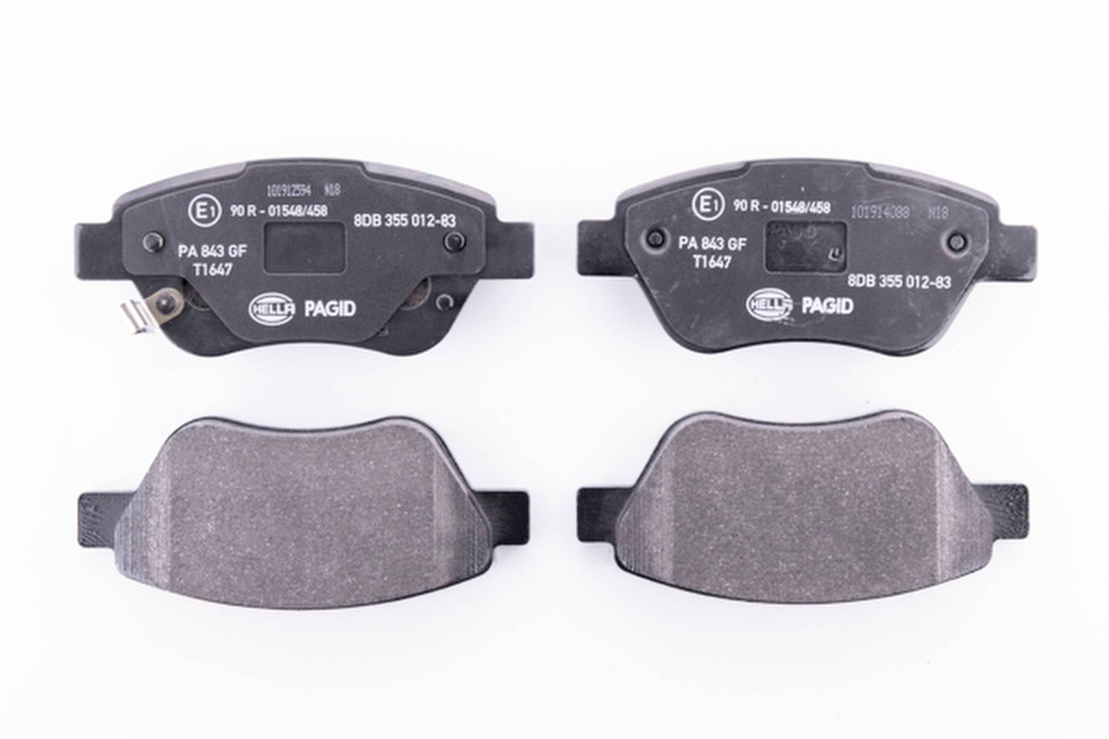 HELLA 8DB 355 012-831 Bremsbelagsatz, SBB
