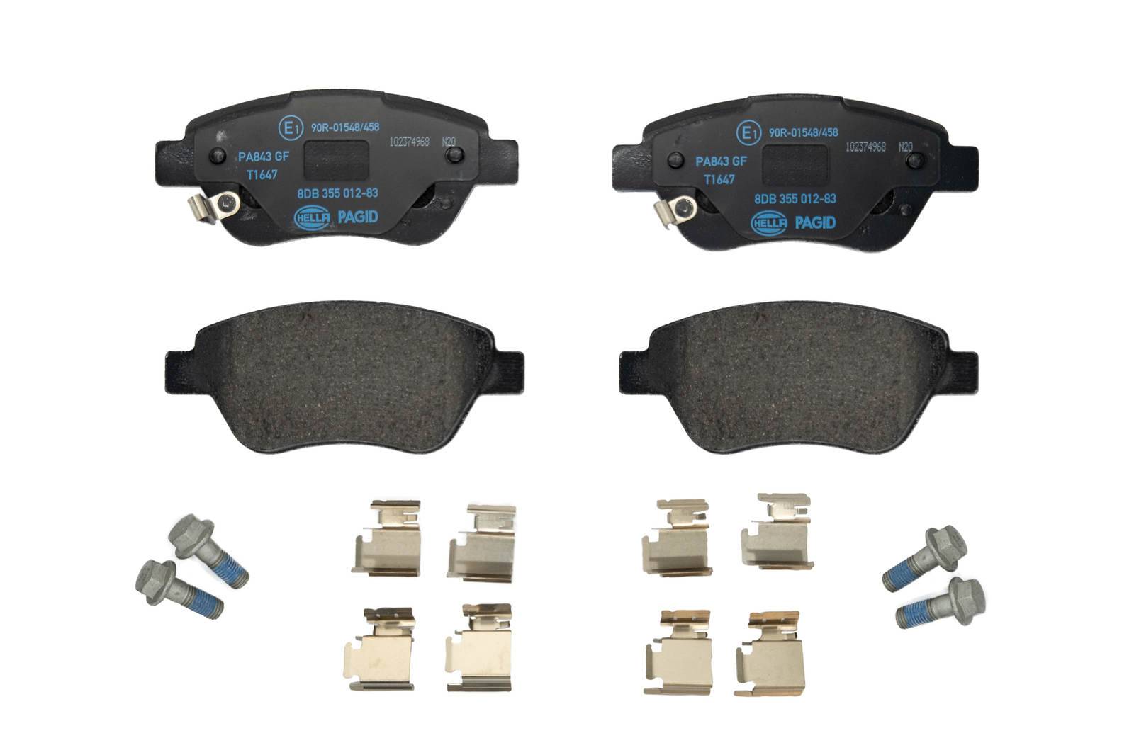 HELLA 8DB 355 012-831 Bremsbelagsatz, SBB