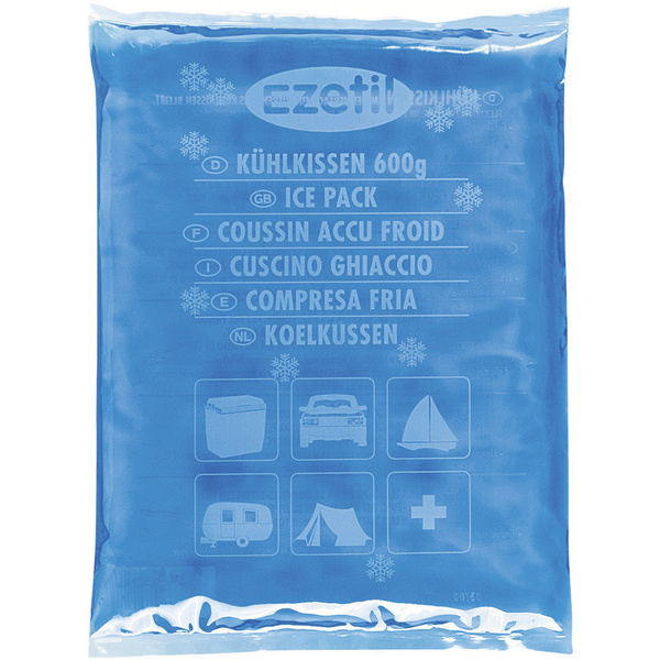 Ezetil 890200 SoftIce 600 blue Kühlkissen / Soft-Icepack (B x H x T) 150 x 12 x 210mm