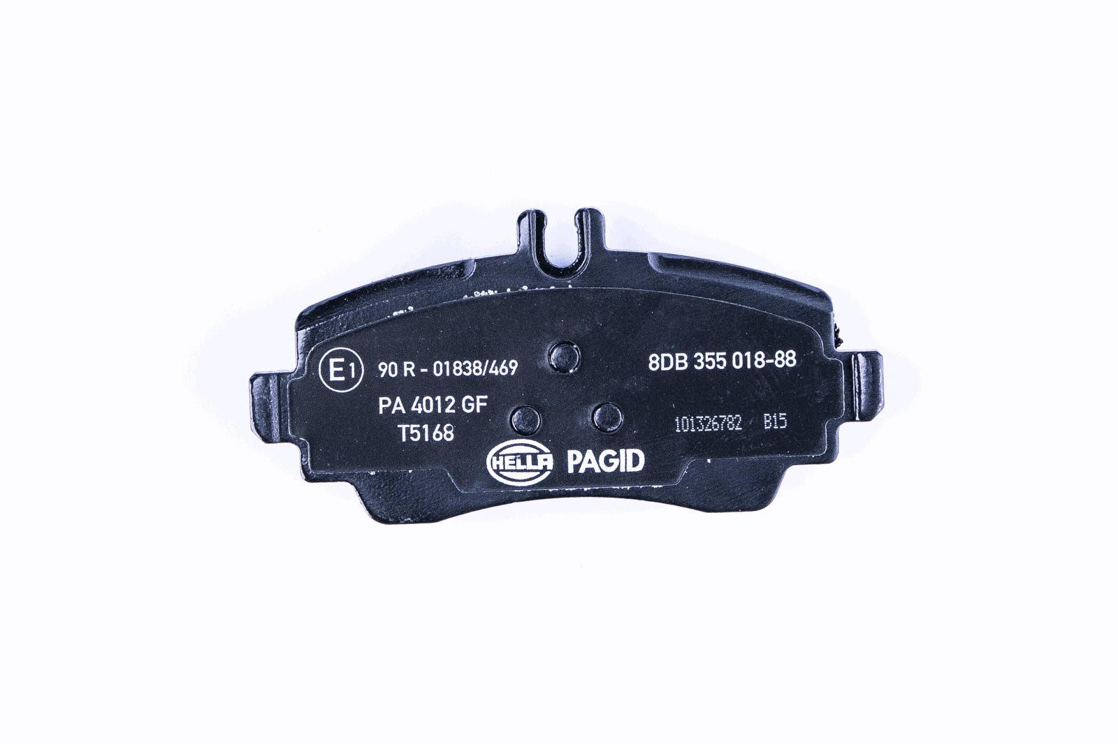 HELLA 8DB 355 018-881 Bremsbelagsatz, SBB