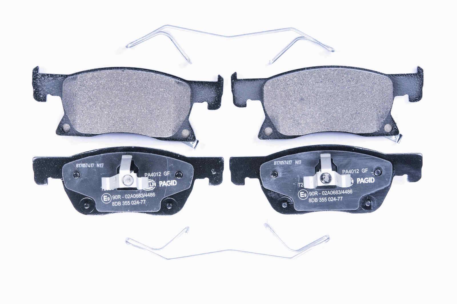 HELLA 8DB 355 024-771 Bremsbelagsatz, SBB