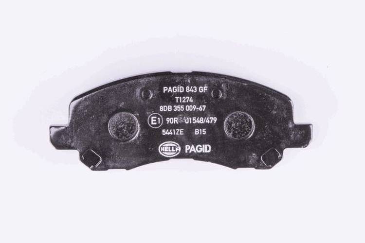 HELLA 8DB 355 009-671 Bremsbelagsatz, SBB