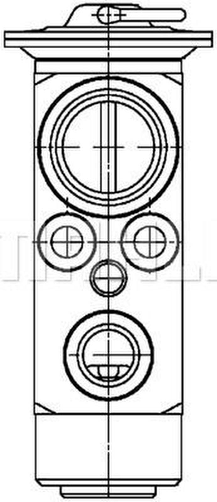 Mahle AVE23000P Expansionsventil, Klimaanlage