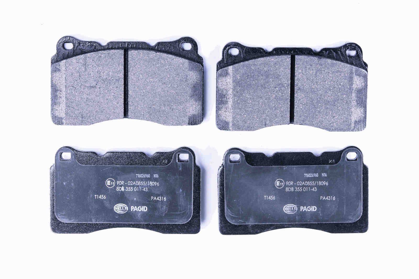 HELLA 8DB 355 011-431 Bremsbelagsatz, SBB