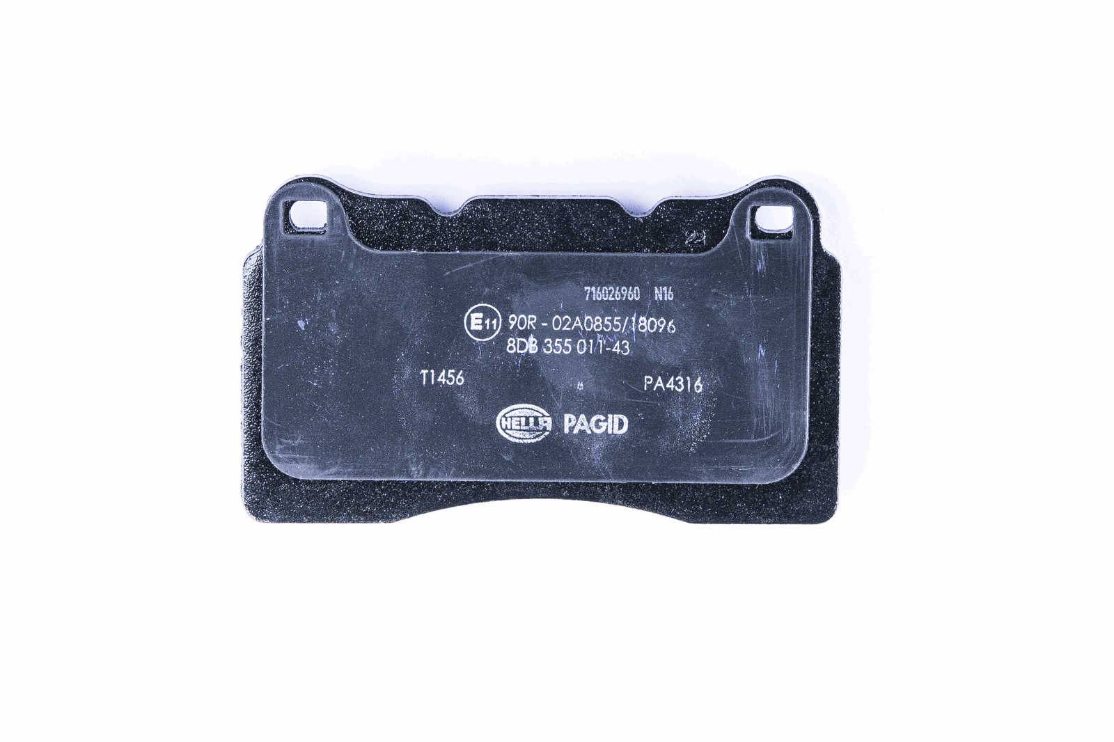 HELLA 8DB 355 011-431 Bremsbelagsatz, SBB