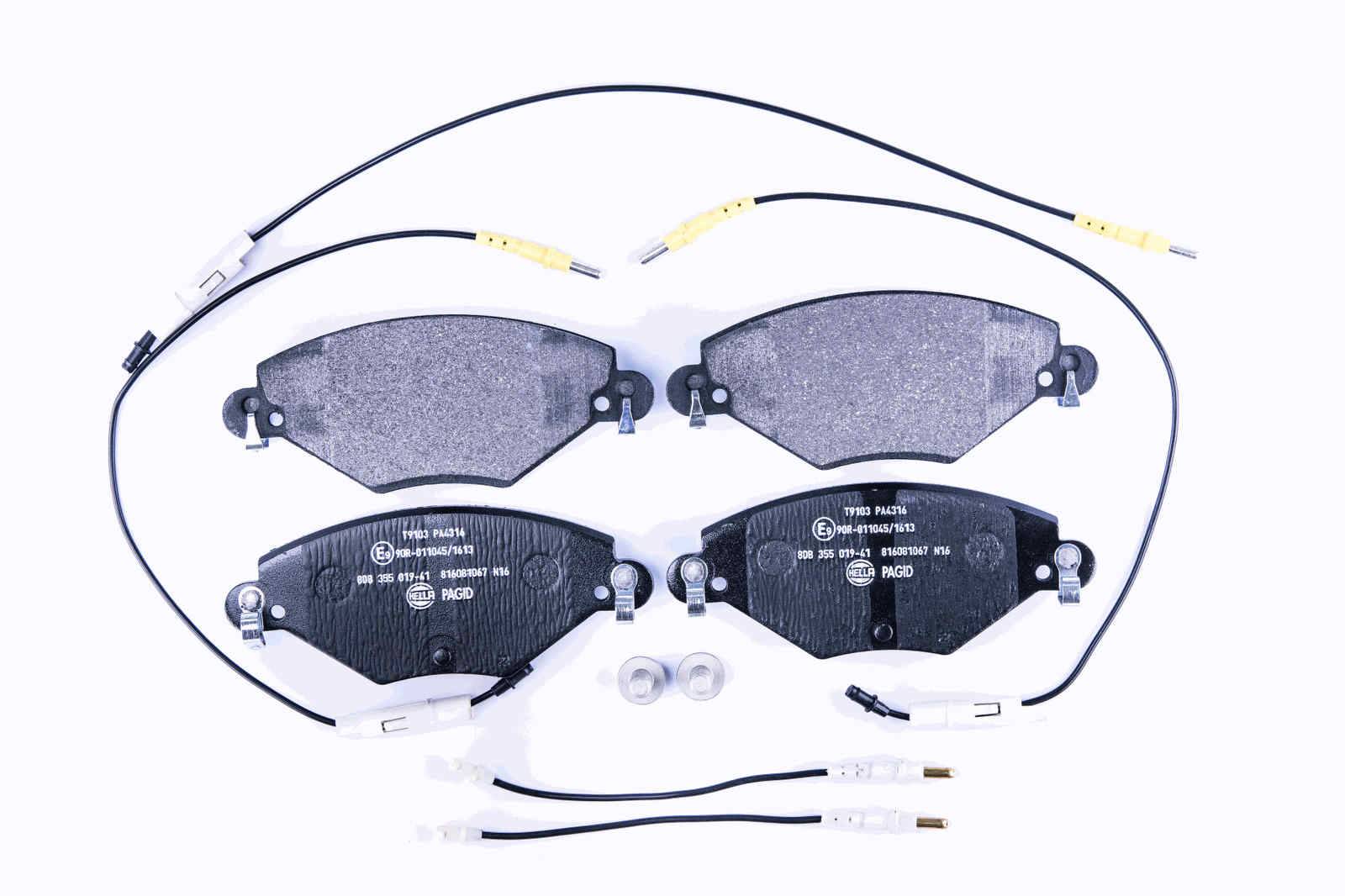 HELLA 8DB 355 019-411 Bremsbelagsatz, SBB