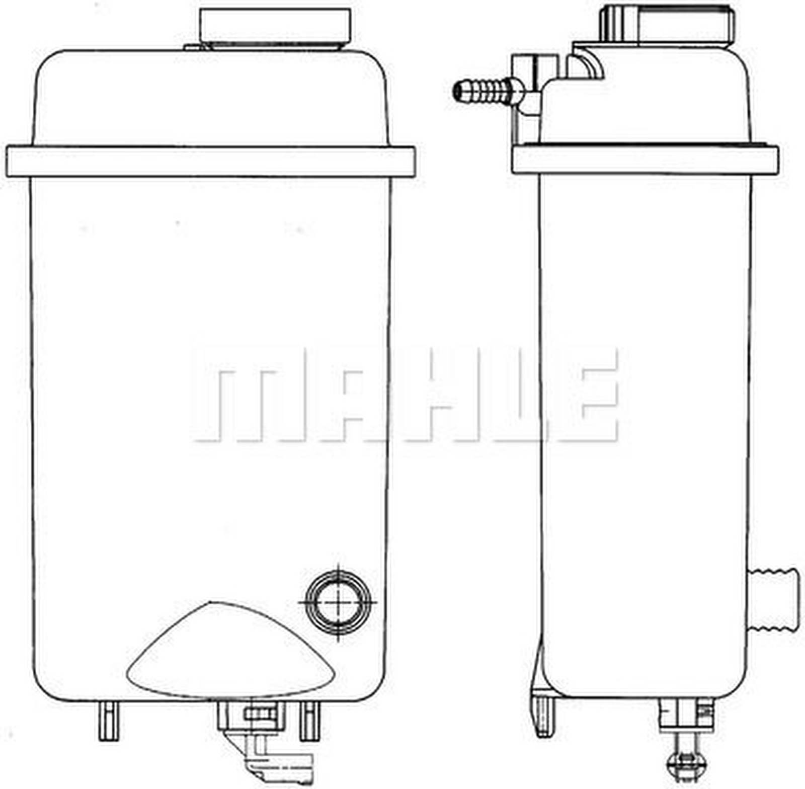 Mahle CRT52000S Ausgleichsbehälter, Kühlmittel