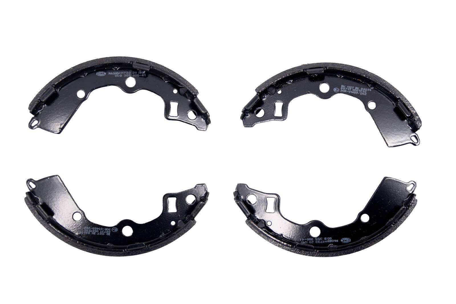 HELLA 8DB 355 000-411 Bremsbackensatz
