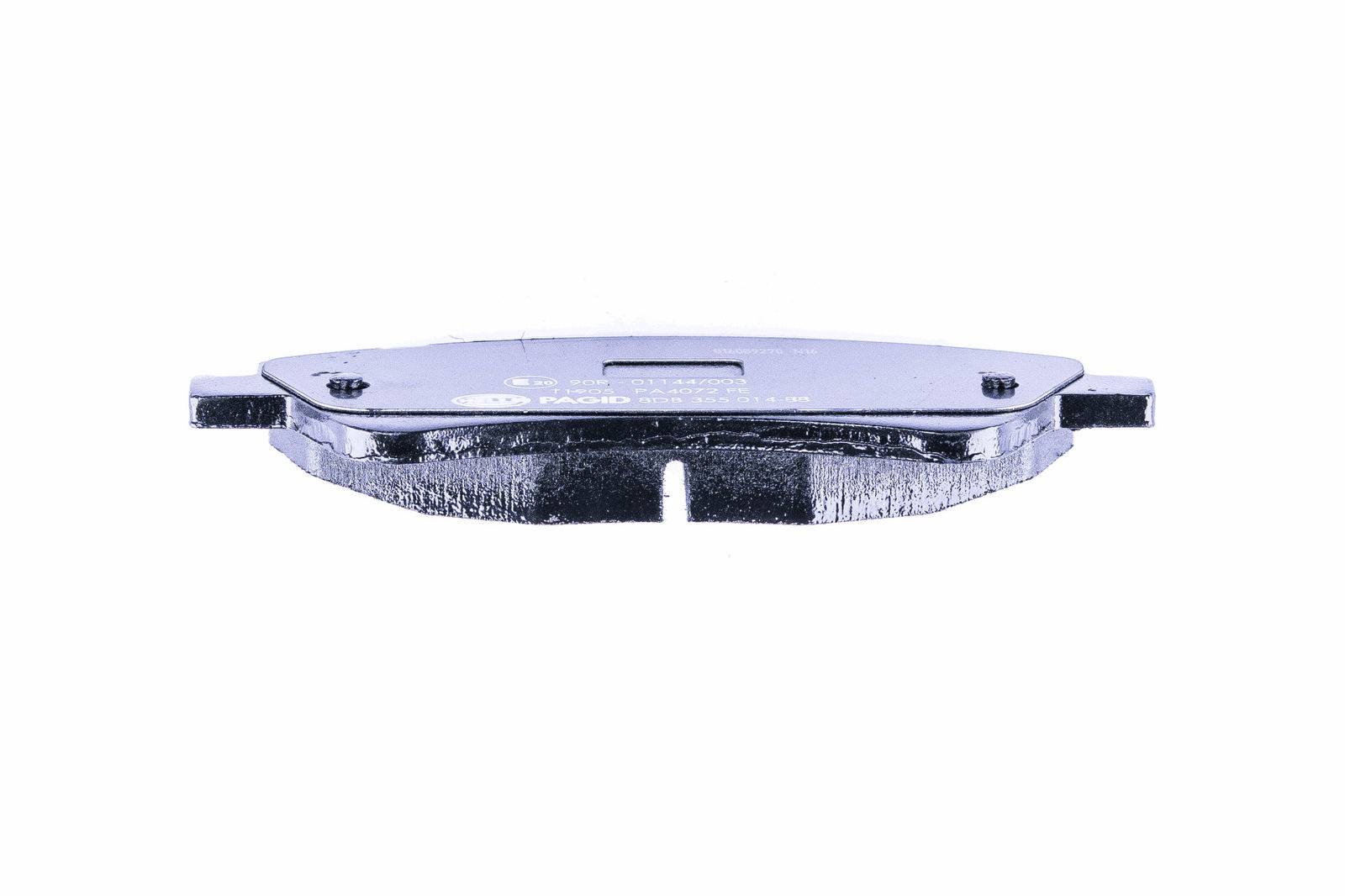 Bremsbelagsatz mit Verschleißwarnung 19,3 mm HELLA für u.a. TOYOTA AVENSIS
