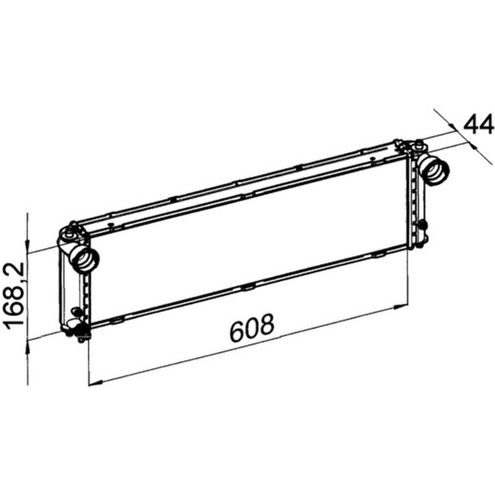 Mahle CR1394000P Kühler, Motorkühlung