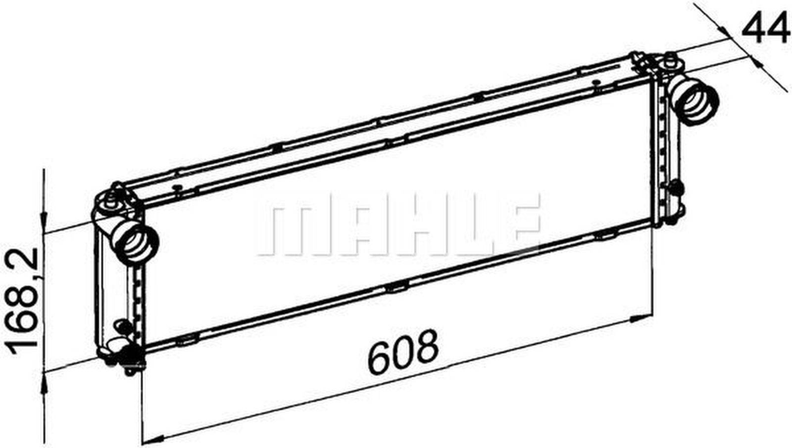 Mahle CR1394000P Kühler, Motorkühlung