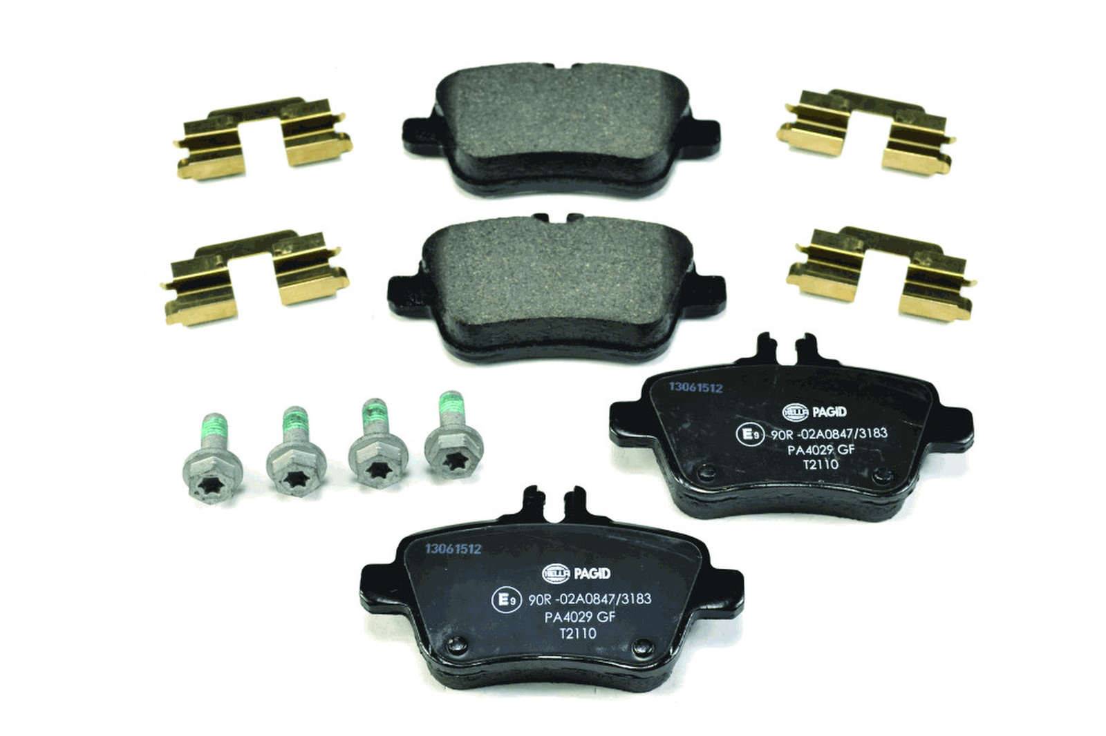 HELLA 8DB 355 019-641 Bremsbelagsatz, SBB
