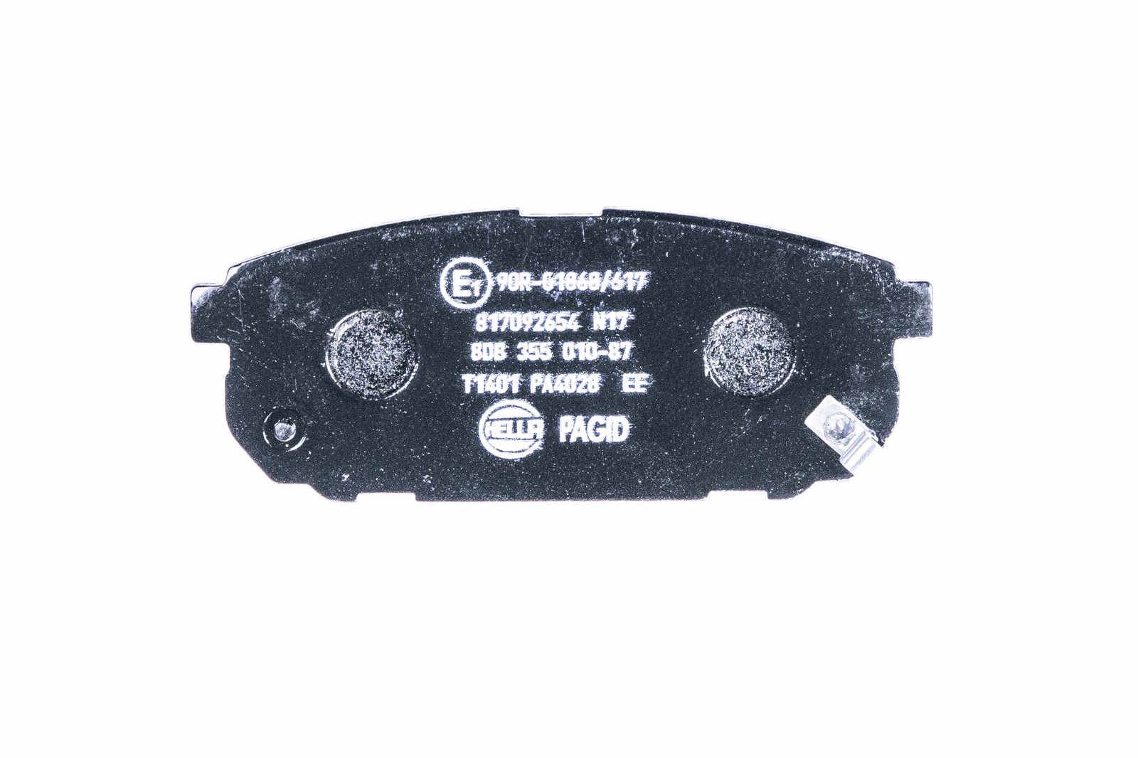 HELLA 8DB 355 010-871 Bremsbelagsatz, SBB