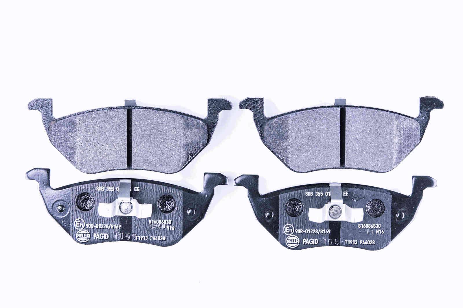 HELLA 8DB 355 014-951 Bremsbelagsatz, SBB