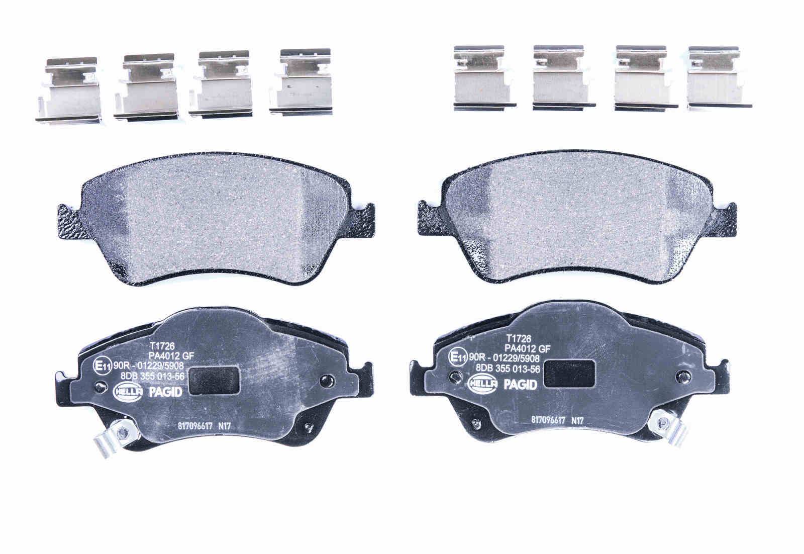 HELLA 8DB 355 013-561 Bremsbelagsatz, SBB