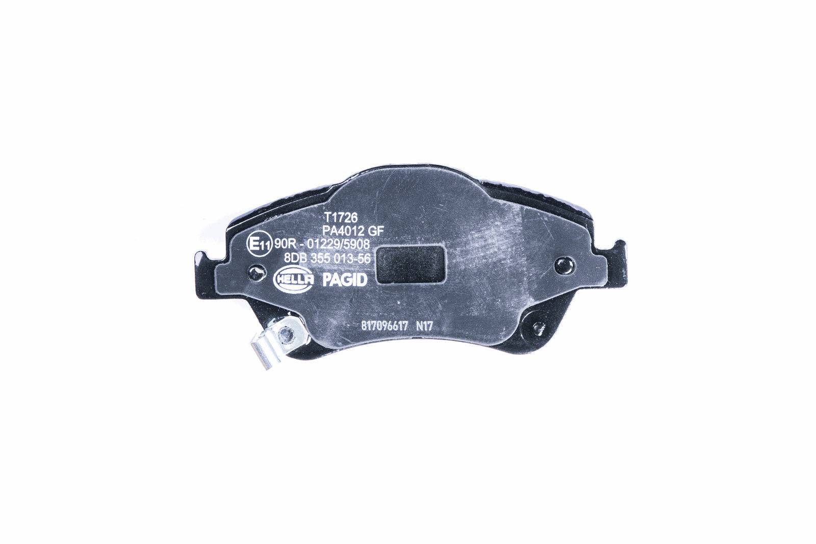 HELLA 8DB 355 013-561 Bremsbelagsatz, SBB