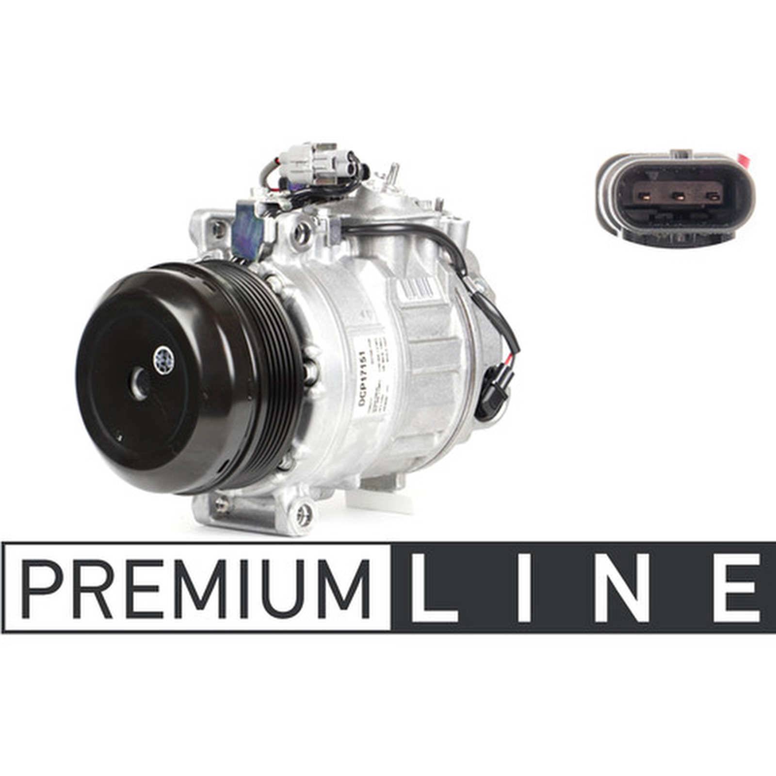 Klimakompressor 12 V Ø 110 mm MAHLE für u.a. MERCEDES-BENZ SPRINTER